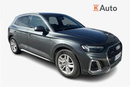 harmaa Audi Q5 2021 kuva 1.