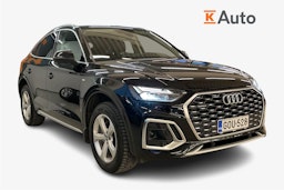 musta Audi Q5 2021 kuva 1.