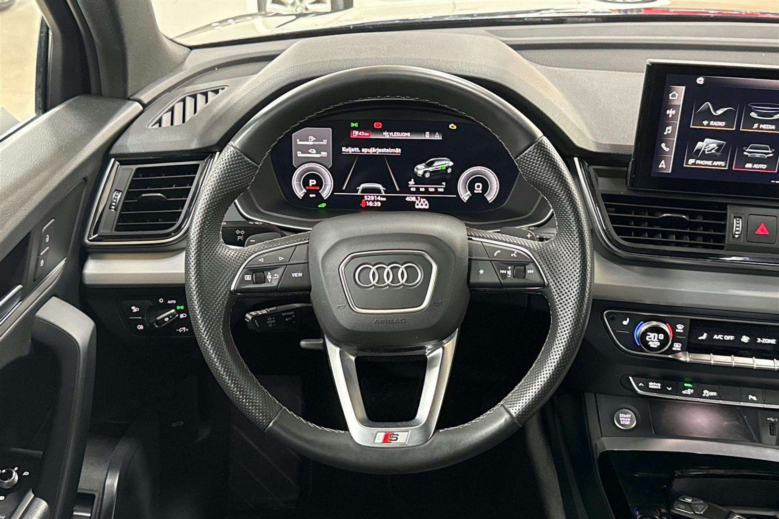 Sininen Audi Q5 2021 kuva 25.