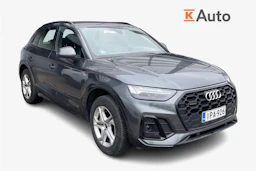 harmaa Audi Q5 2021 kuva 1.