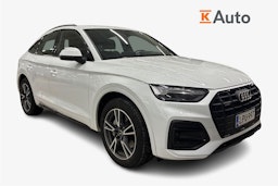 valkoinen Audi Q5 2021 kuva 1.