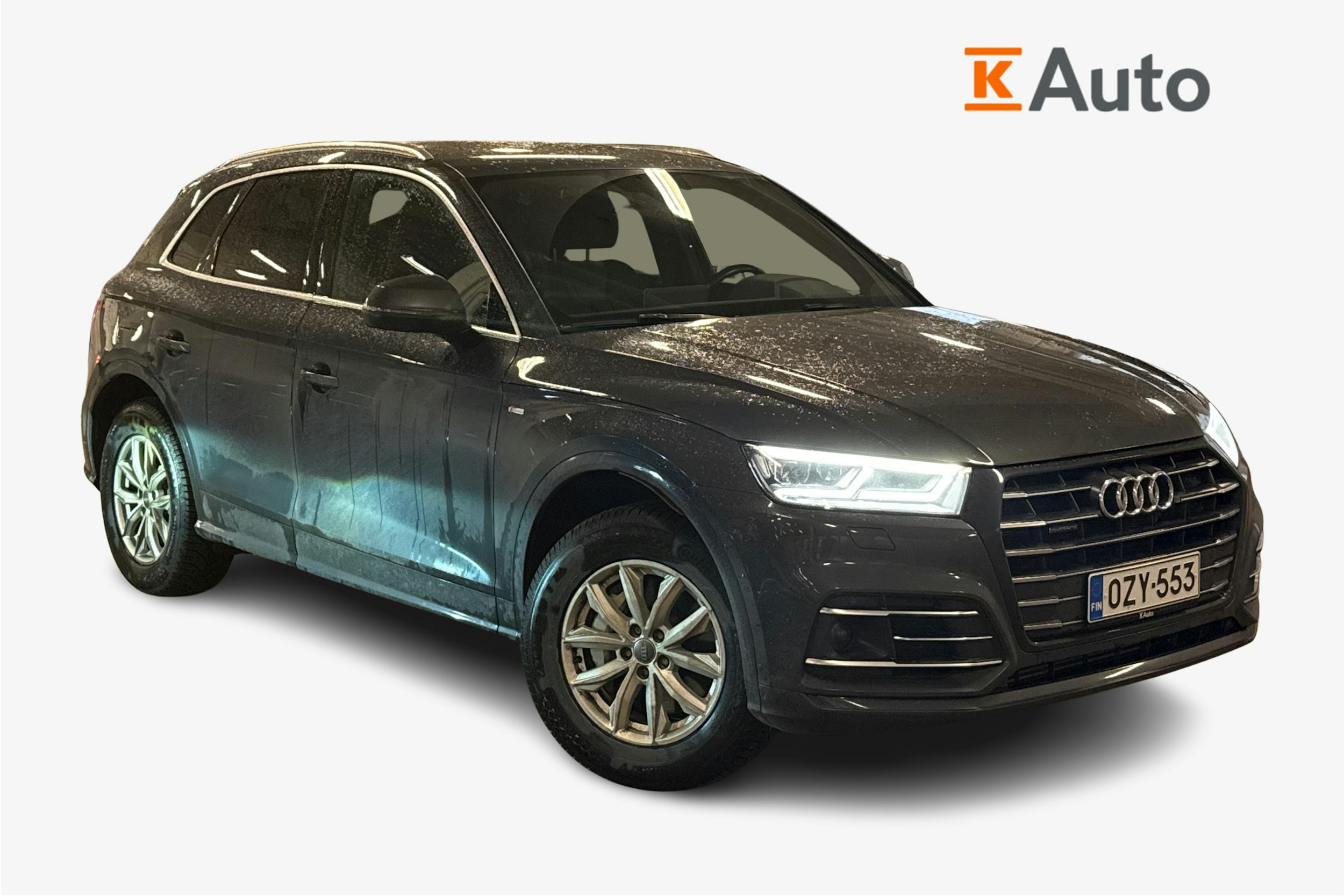 harmaa Audi Q5 2021 kuva 1.