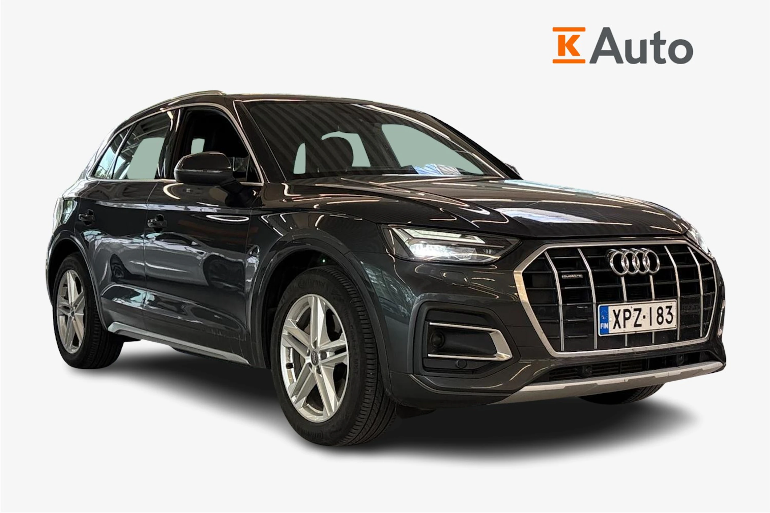 Harmaa Audi Q5 2021 kuva 1.