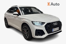 valkoinen Audi Q5 2021 kuva 1.