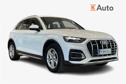 valkoinen Audi Q5 2021 kuva 1.