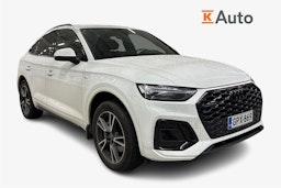 Valkoinen Audi Q5 2022 kuva 1.