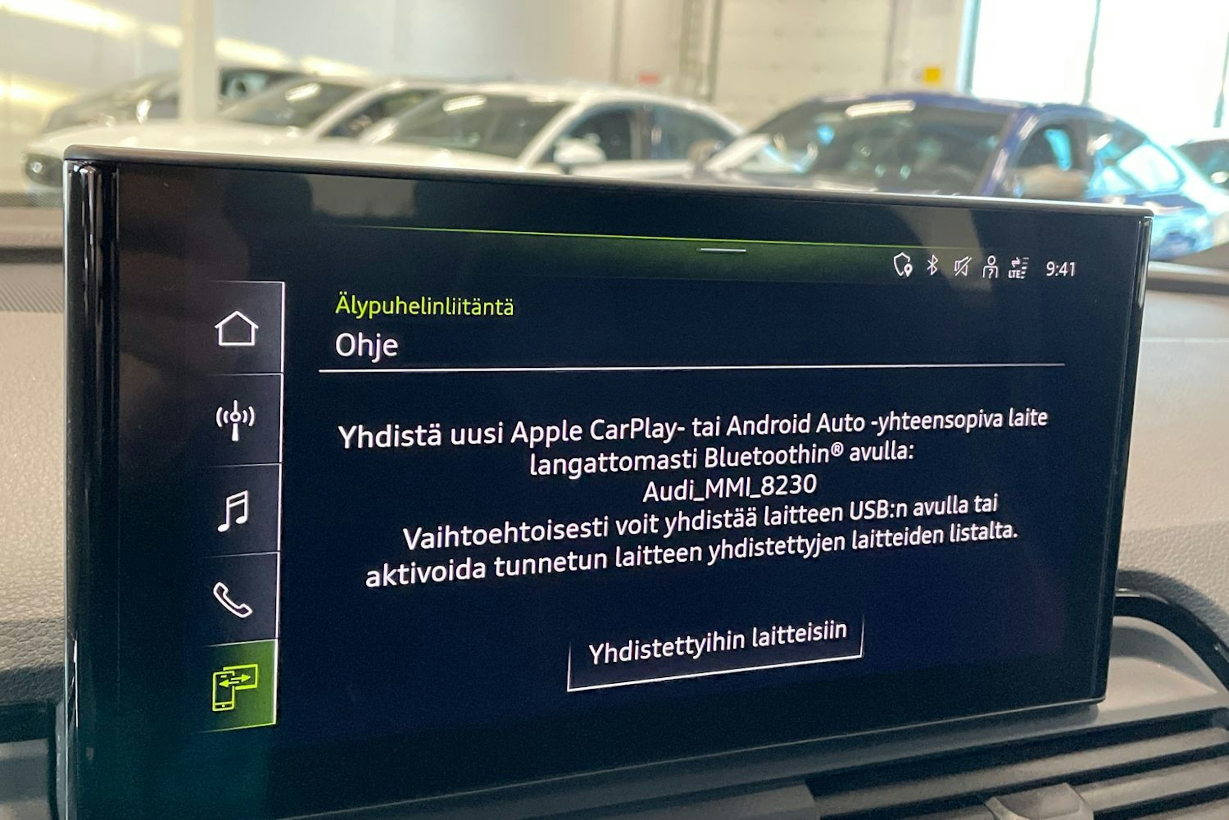 valkoinen Audi Q5 2022 kuva 28.