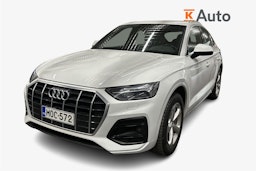 Valkoinen Audi Q5 2022 kuva 1.