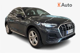 Harmaa Audi Q5 2022 kuva 1.