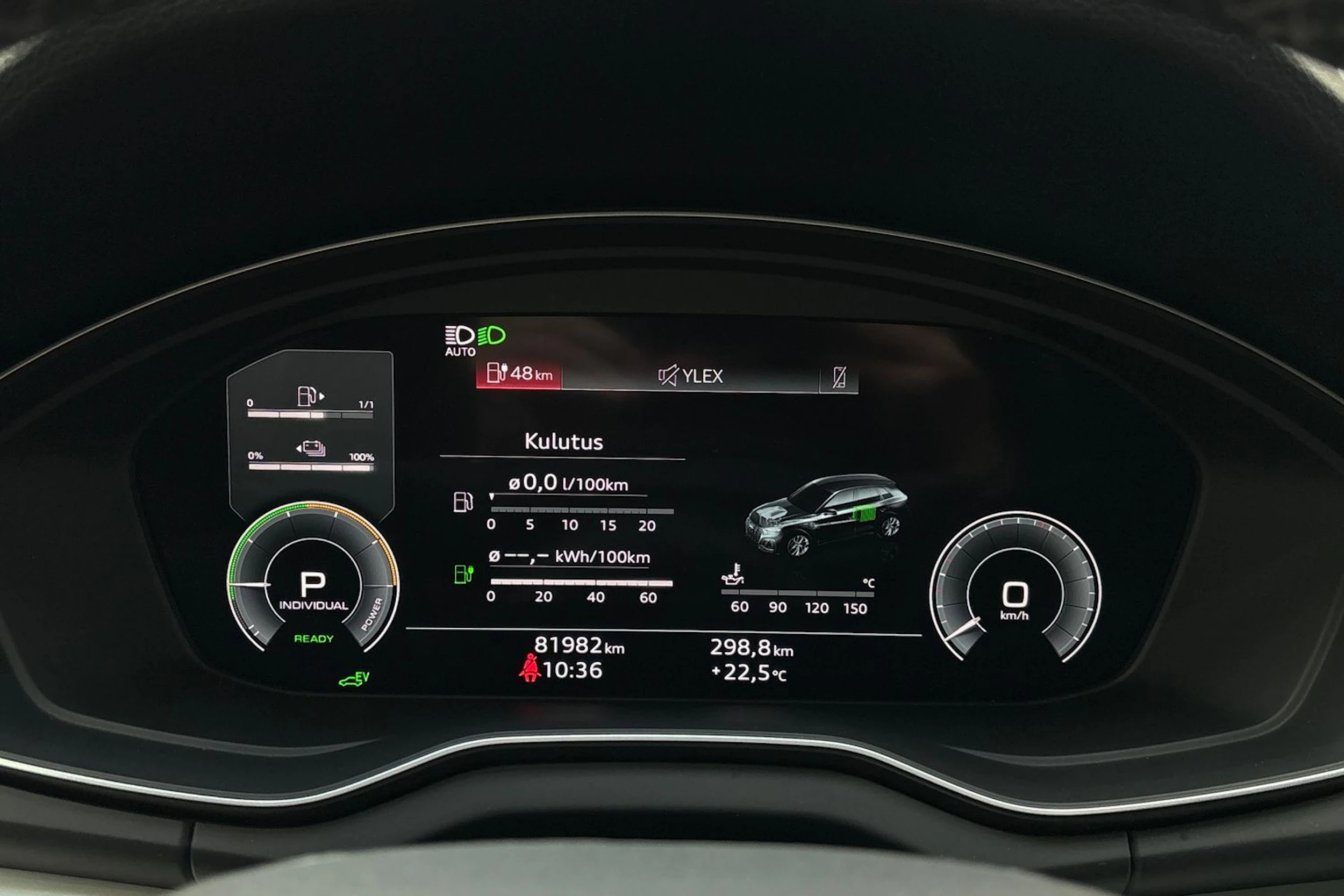 sininen Audi Q5 2023 kuva 19.