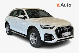 valkoinen Audi Q5 2023 kuva 1.
