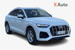 valkoinen Audi Q5 2023 kuva 1.
