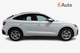 valkoinen Audi Q5 2023 kuva 7.