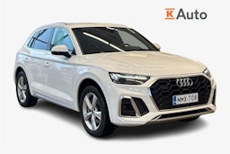 valkoinen Audi Q5 2023 kuva 1.