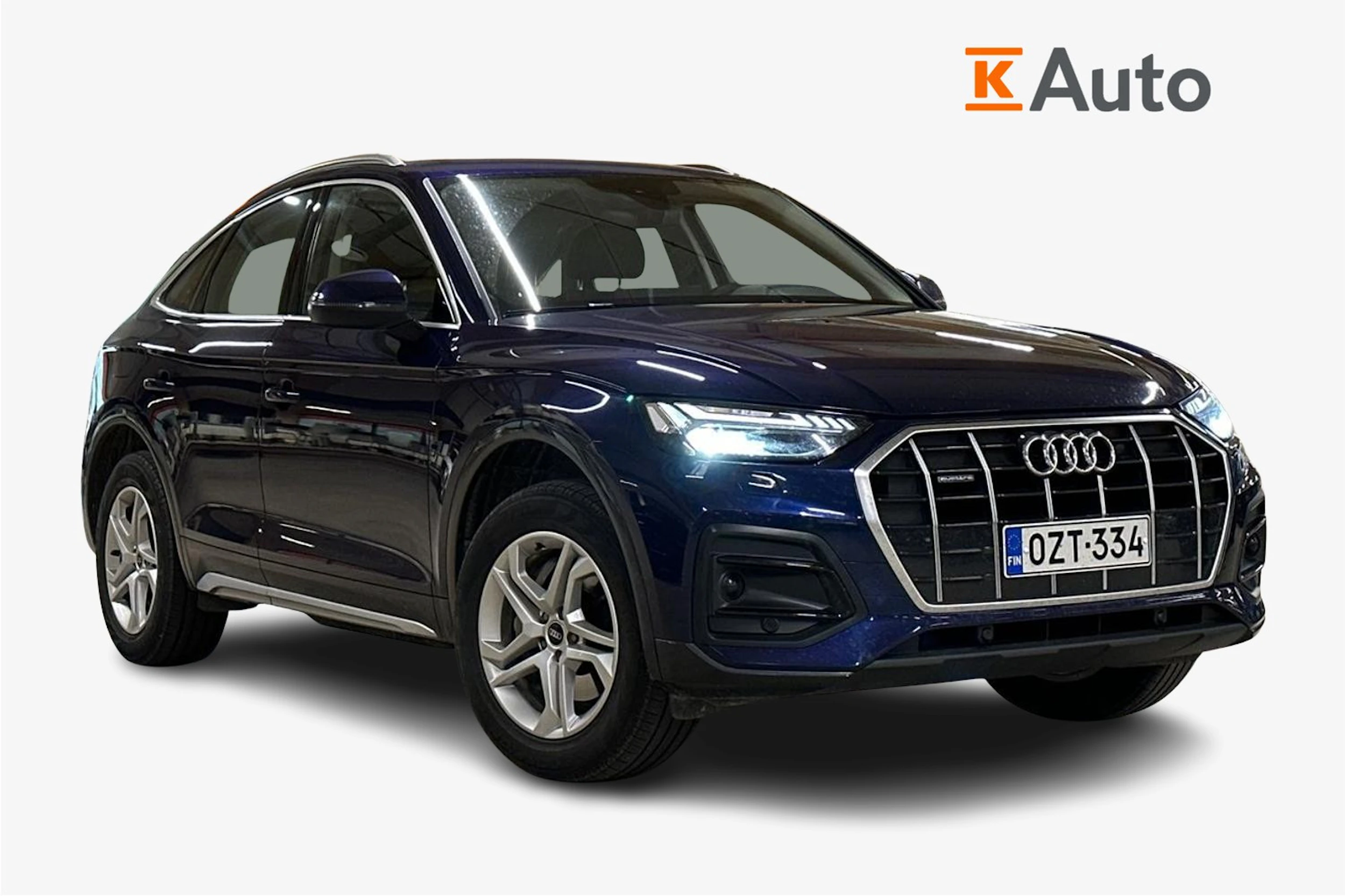 sininen Audi Q5 2023 kuva 1.