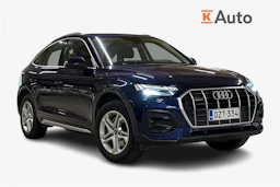 sininen Audi Q5 2023 kuva 1.