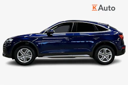 sininen Audi Q5 2023 kuva 5.