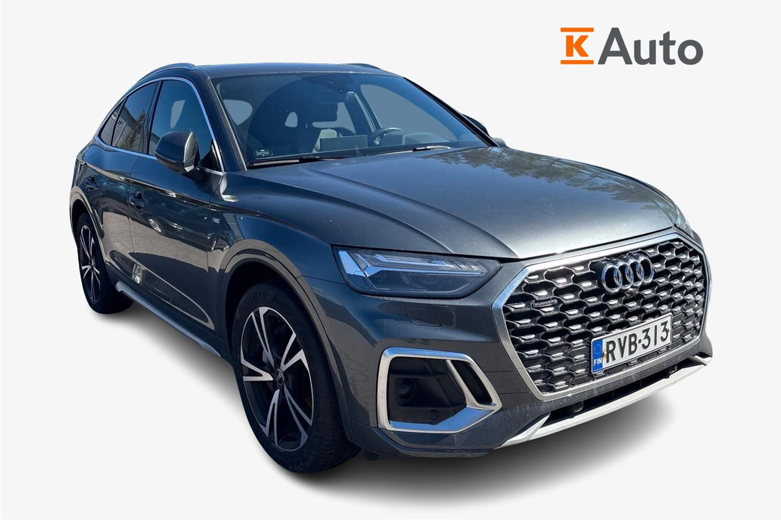 harmaa Audi Q5 2023 kuva 1.