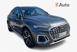 harmaa Audi Q5 2023 kuva 1.