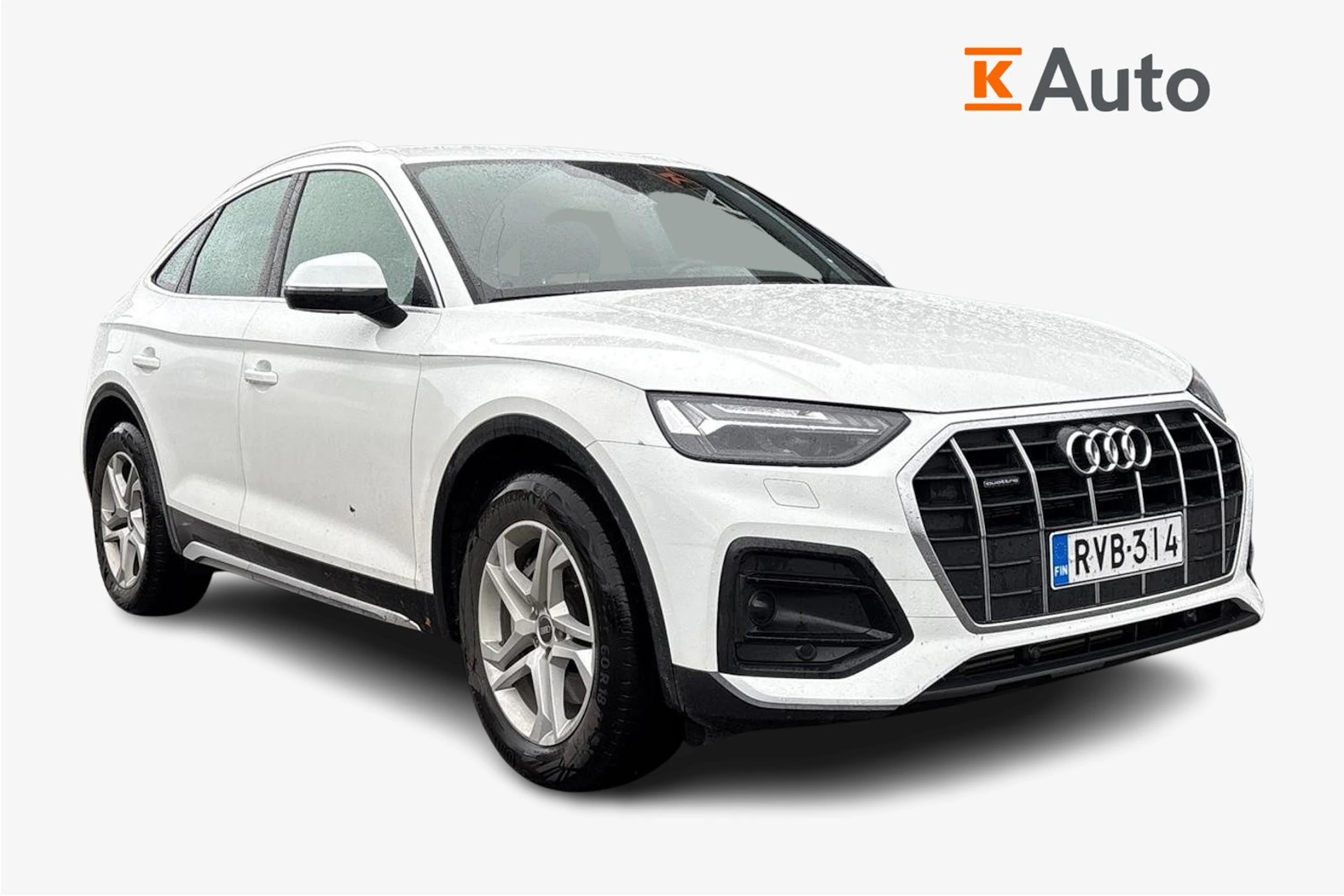 valkoinen Audi Q5 2023 kuva 1.