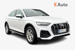 valkoinen Audi Q5 2023 kuva 1.