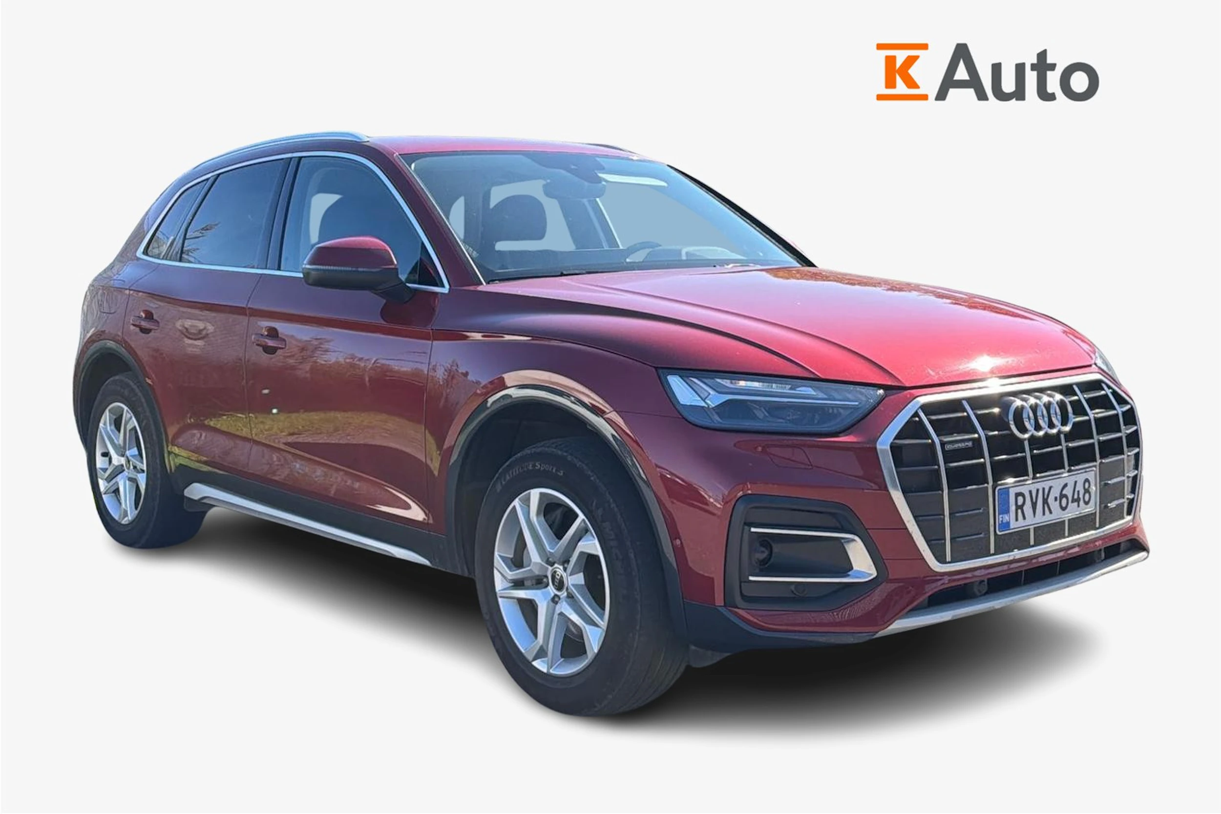 punainen Audi Q5 2023 kuva 1.
