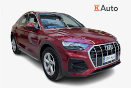 Punainen Audi Q5 2023 kuva 1.