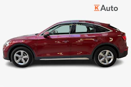 Punainen Audi Q5 2023 kuva 5.