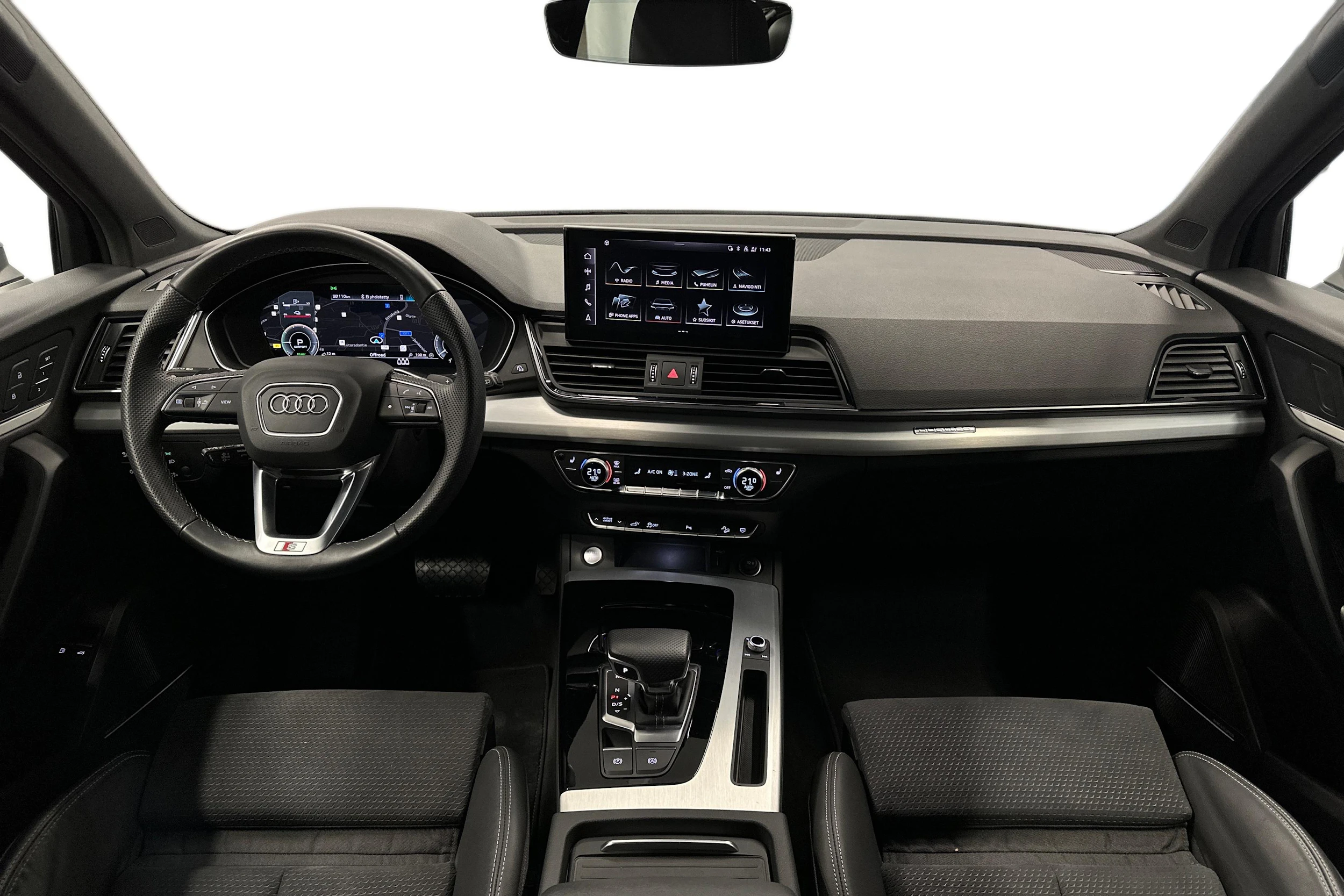 harmaa Audi Q5 2023 kuva 9.