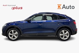 sininen Audi Q5 2024 kuva 6.