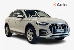 Valkoinen Audi Q5 2024 kuva 1.