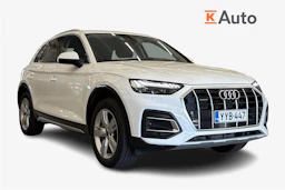 valkoinen Audi Q5 2024 kuva 1.