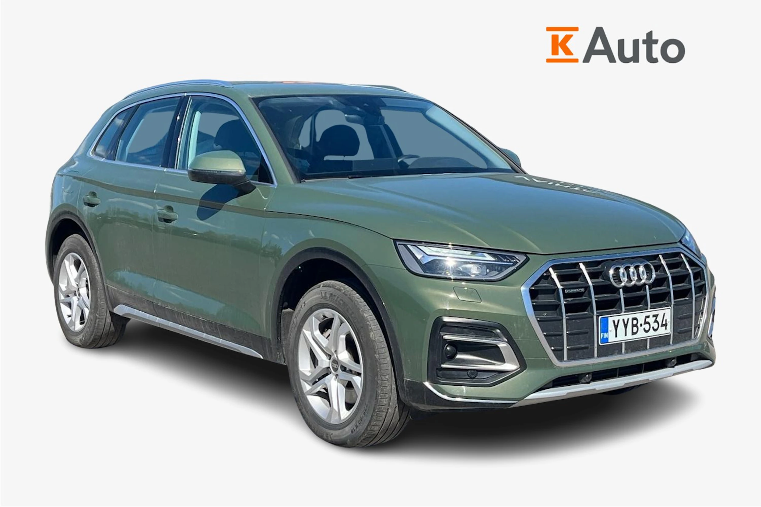 met. vihreä Audi Q5 2024 kuva 1.