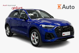 sininen Audi Q5 2025 kuva 1.