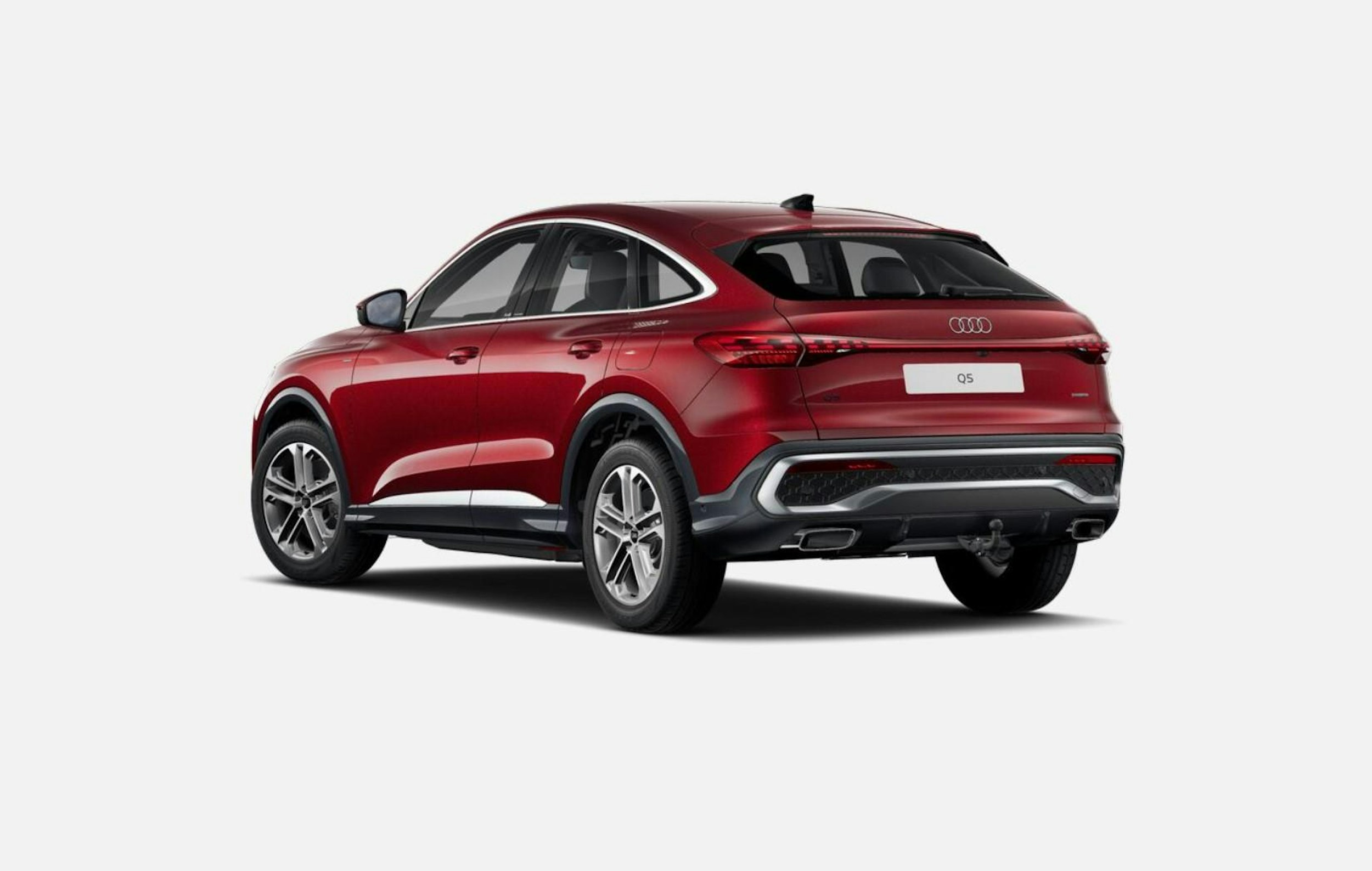 met. punainen Audi Q5 2025 kuva 4.