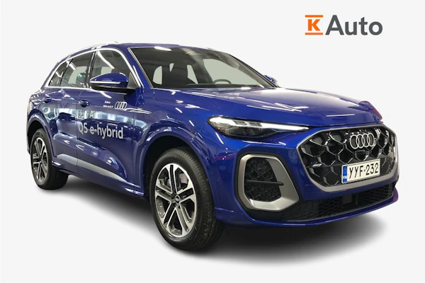Audi Q5 e-hybrid quattro 220 kW | Jatkotakuu 5v/150tkm asti | Kahdet renkaat 19" vanteilla |  S Line |