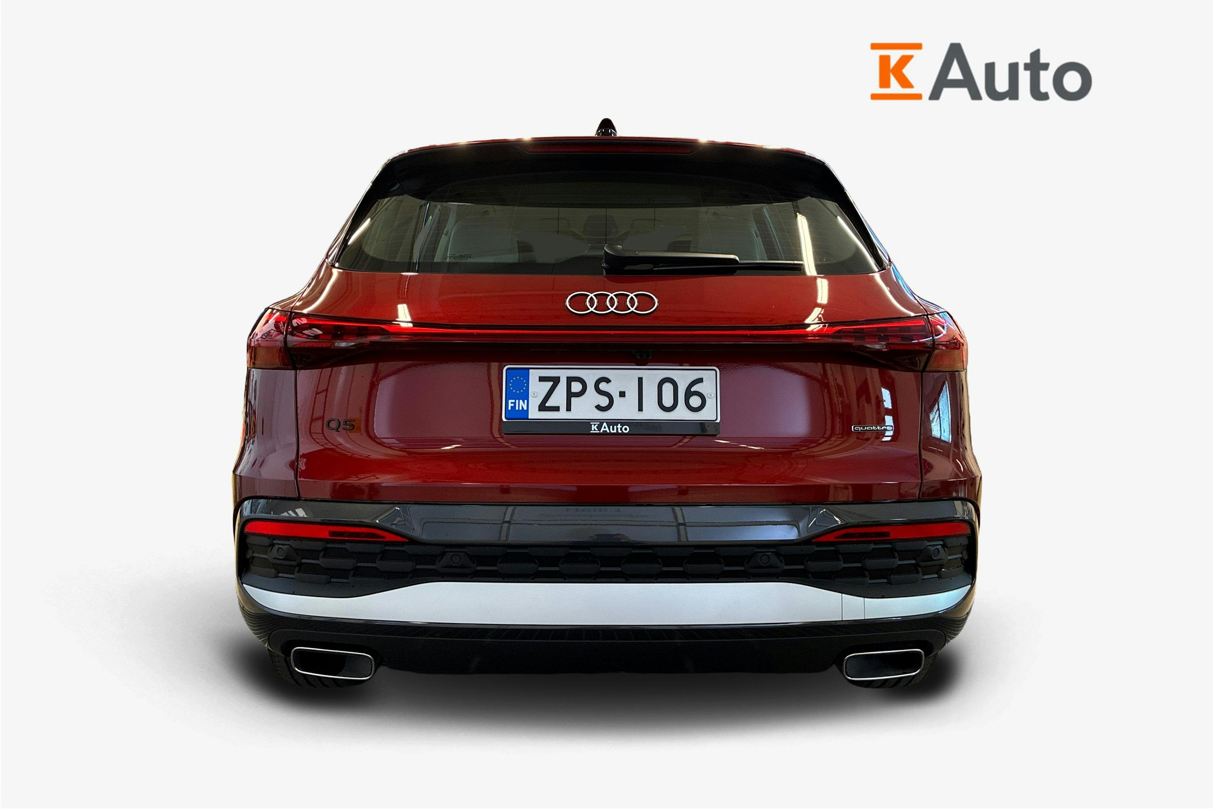 punainen Audi Q5 2025 kuva 3.