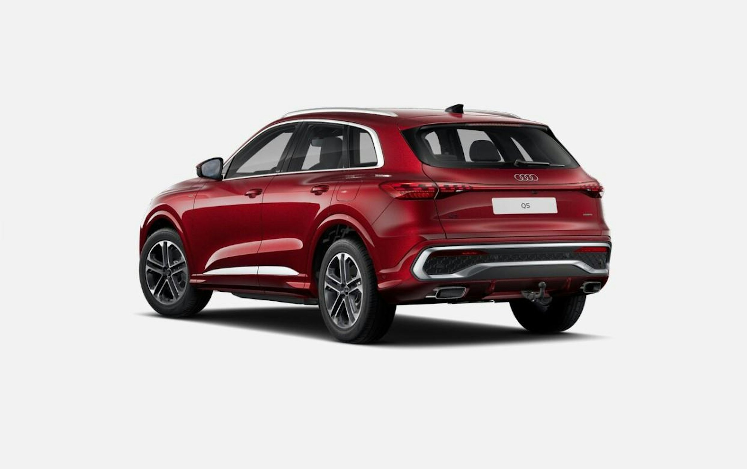 met. punainen Audi Q5 2025 kuva 4.