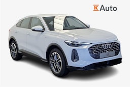 jäätikön valkoinen Audi Q5 2025 kuva 1.