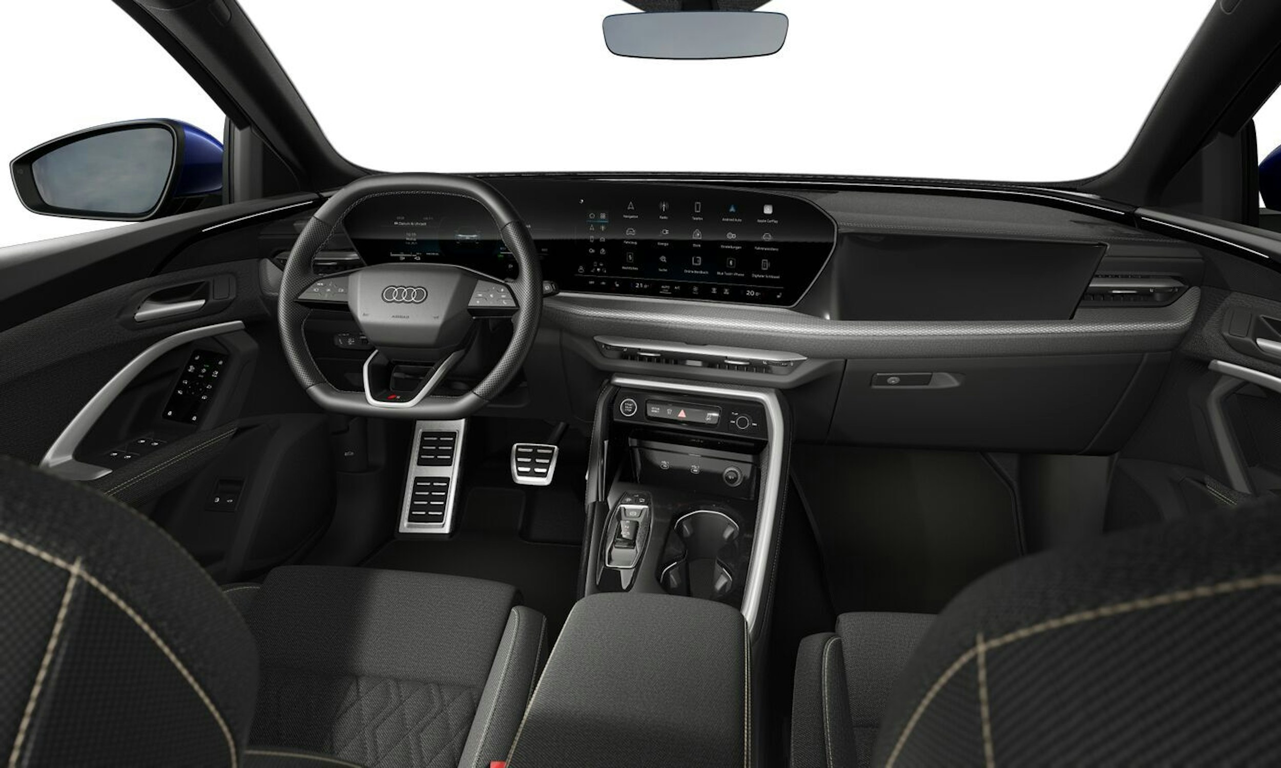 sininen Audi Q5 2025 kuva 8.