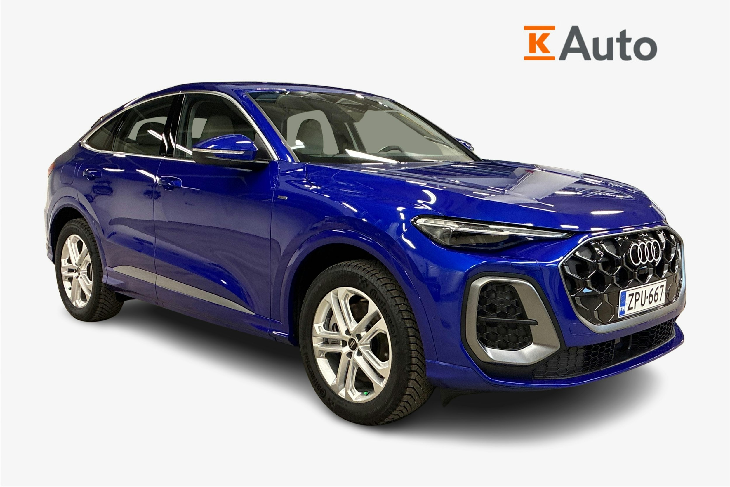 sininen Audi Q5 2025 kuva 1.
