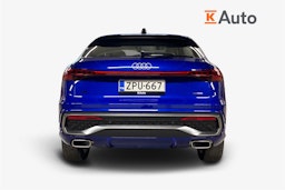 sininen Audi Q5 2025 kuva 3.