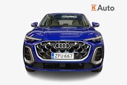 sininen Audi Q5 2025 kuva 4.