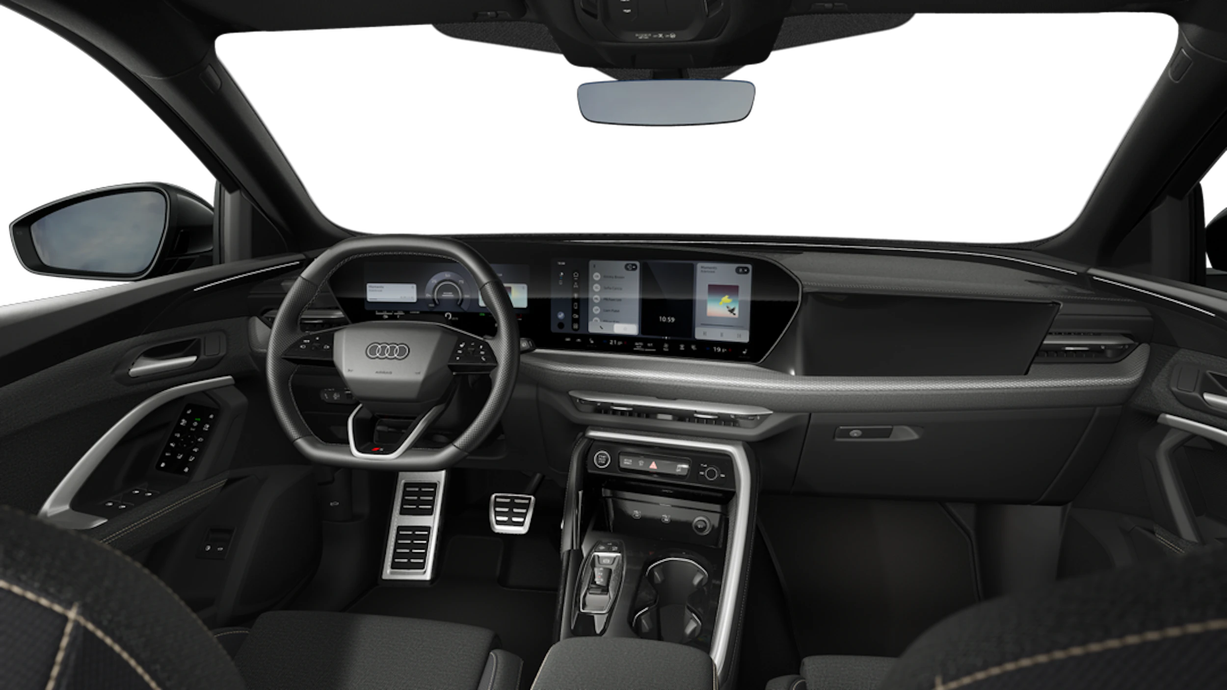 Mythos-musta, metalliväri Audi Q5 2026 kuva 7.