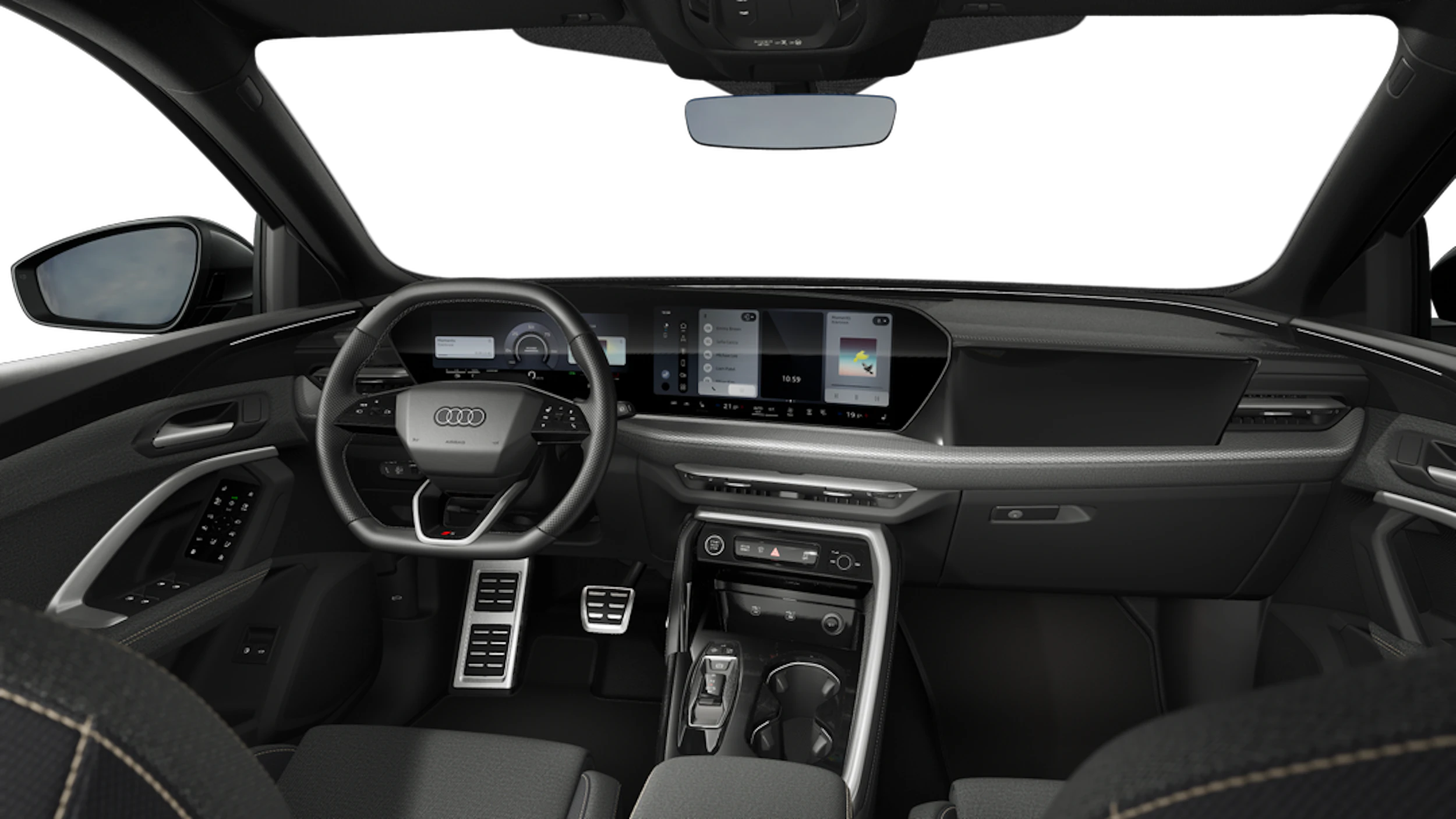 Mythos-musta, metalliväri Audi Q5 2026 kuva 7.