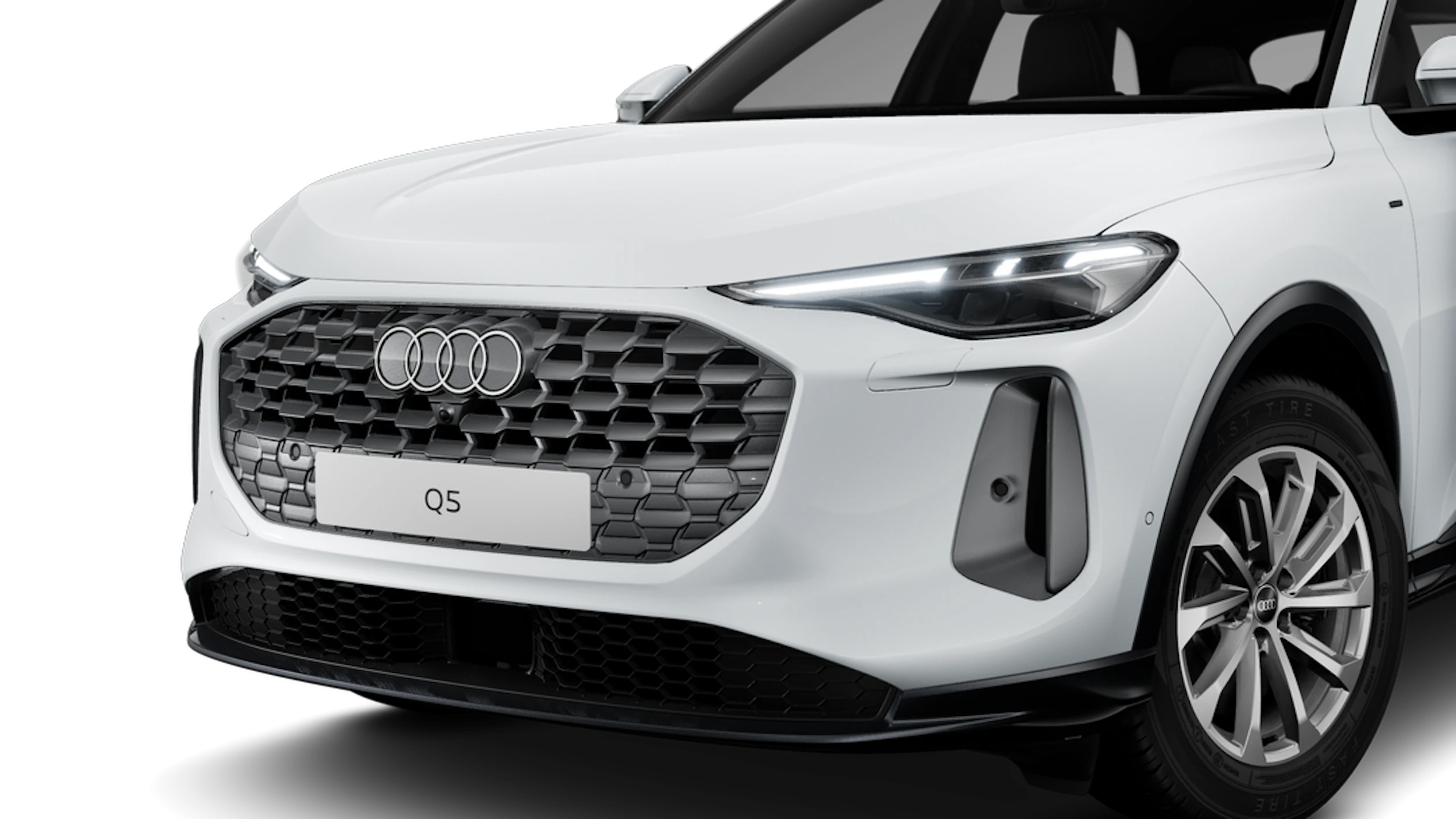 Jäätikönvalkoinen, metalliväri Audi Q5 2026 kuva 6.