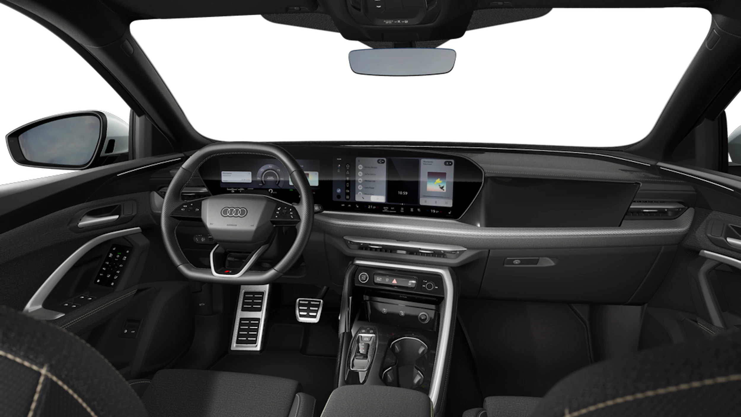 Jäätikönvalkoinen, metalliväri Audi Q5 2026 kuva 7.