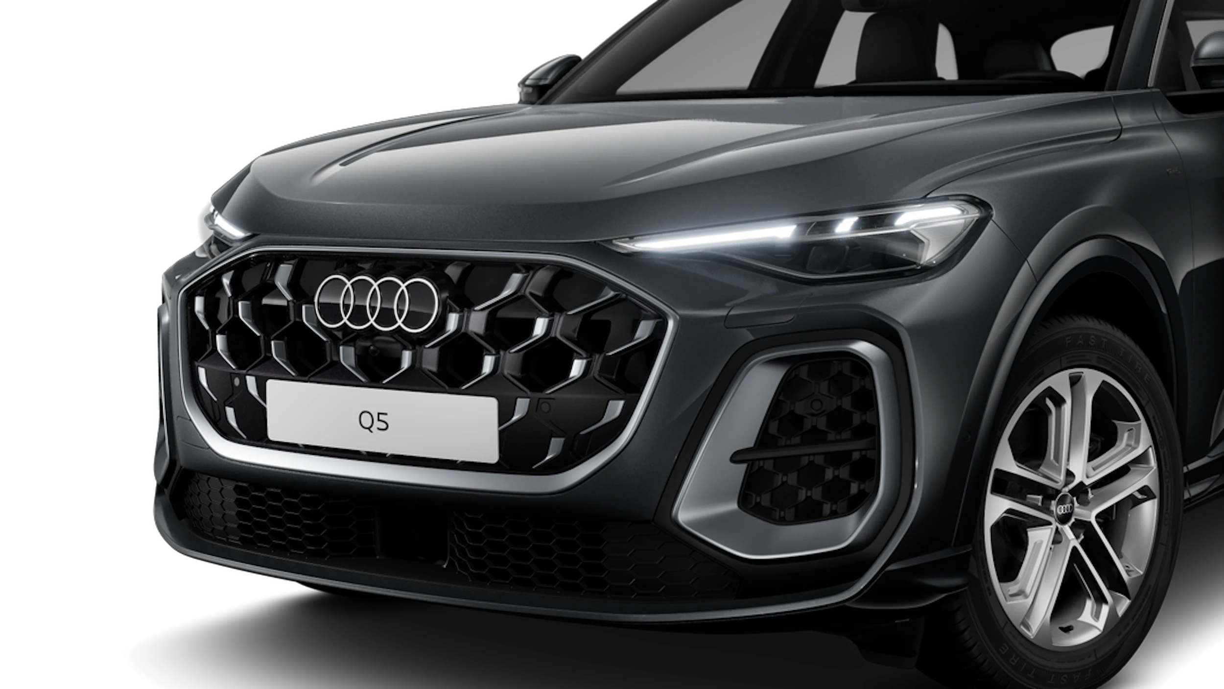 Daytona-harmaa, helmiäisväri Audi Q5 2026 kuva 6.