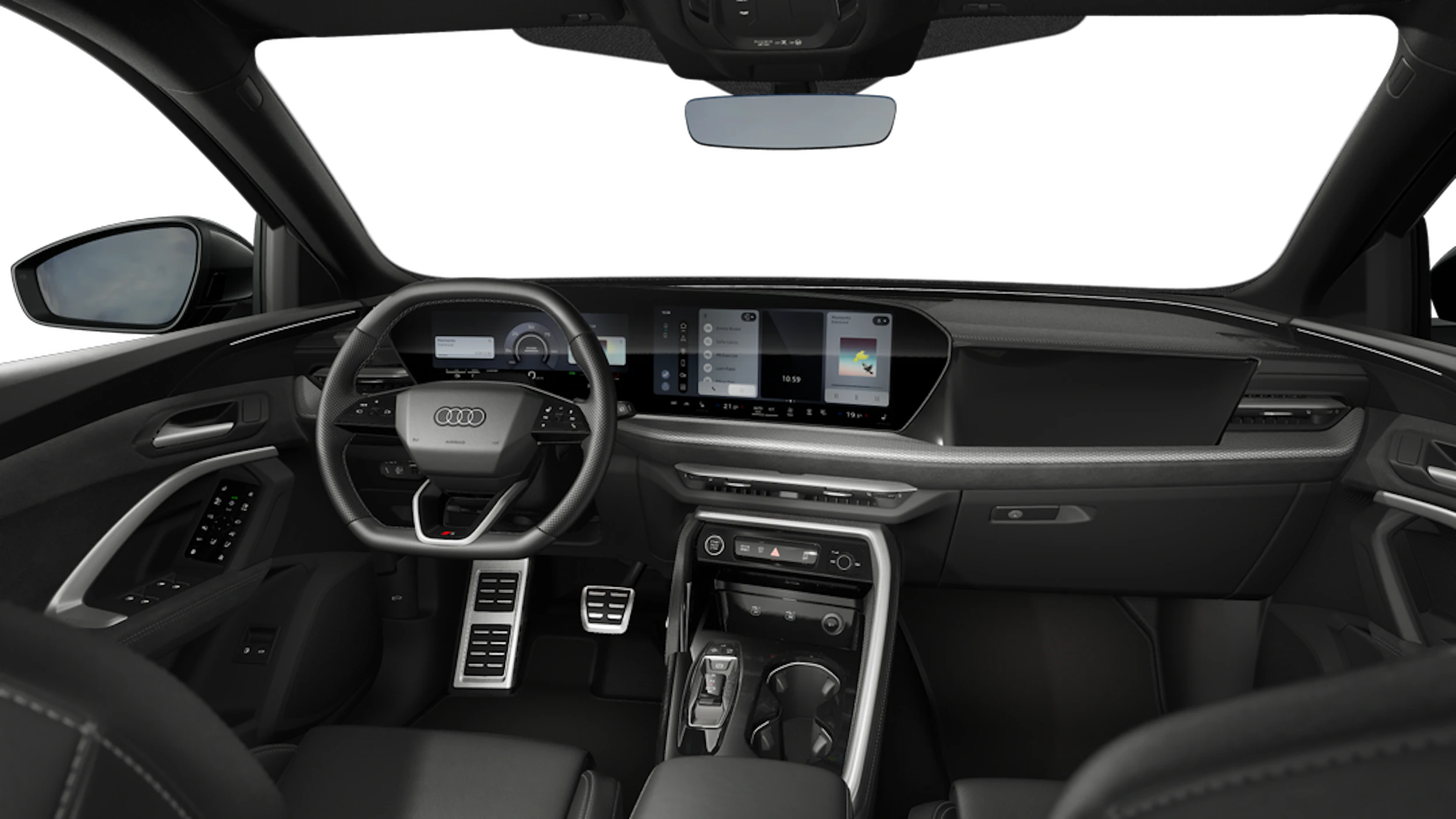 Mythos-musta, metalliväri Audi Q5 2026 kuva 7.