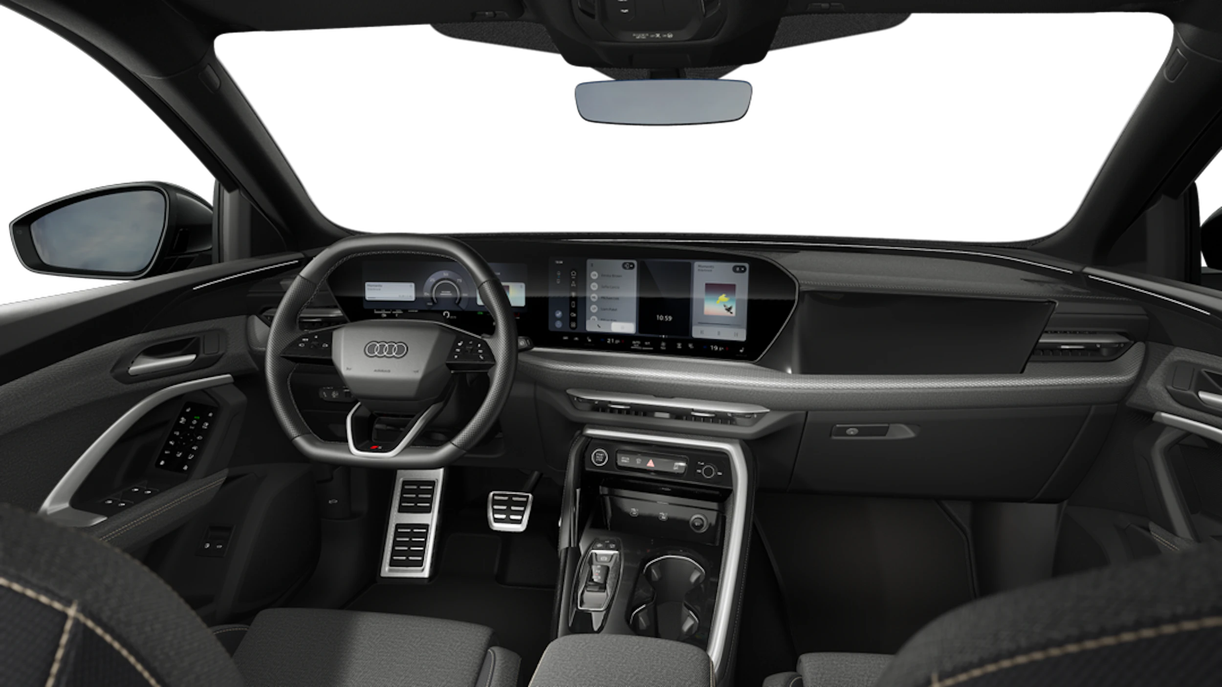 Mythos-musta, metalliväri Audi Q5 2026 kuva 7.